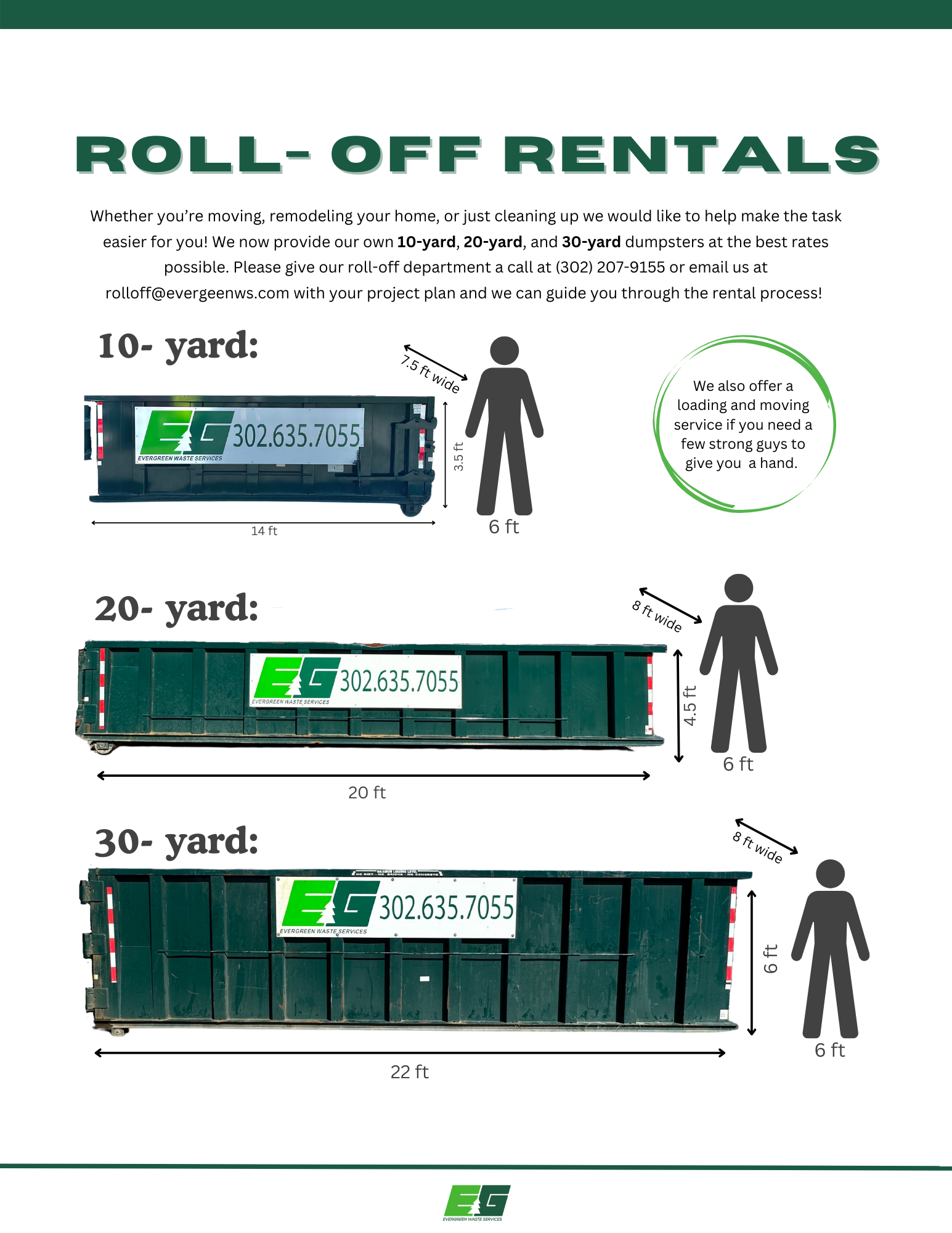EVERGREEN ’23 FALL NEWSLETTER Evergreen Waste Services